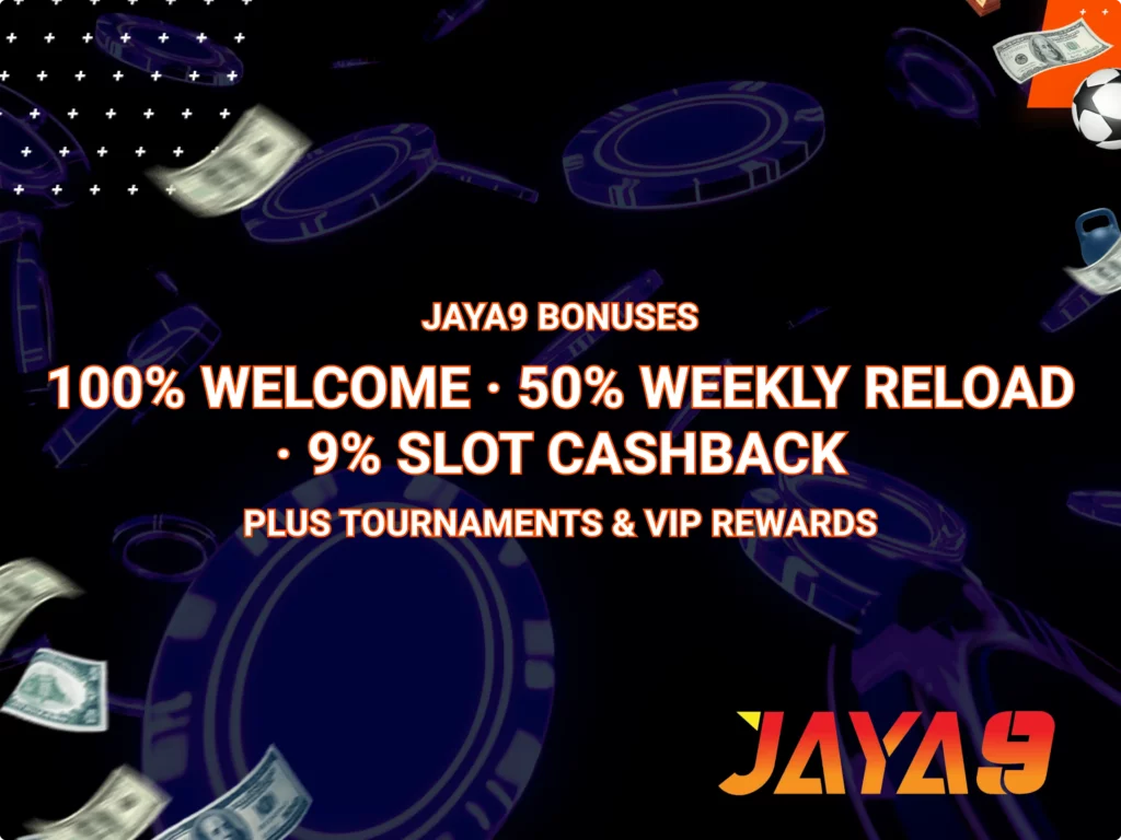 Jaya9 Welcome Bonus
